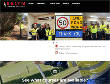 Tablet Screenshot of kelyn.com.au